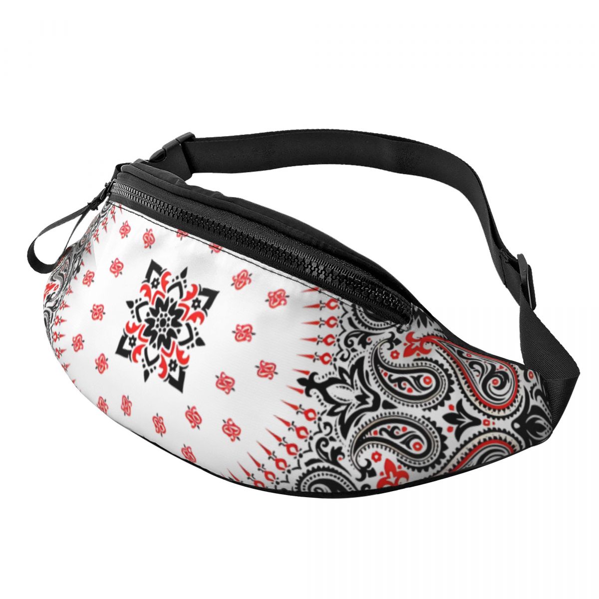Ethnic Fashion Men - Custom Classic Paisley Ethnic Floral Fanny