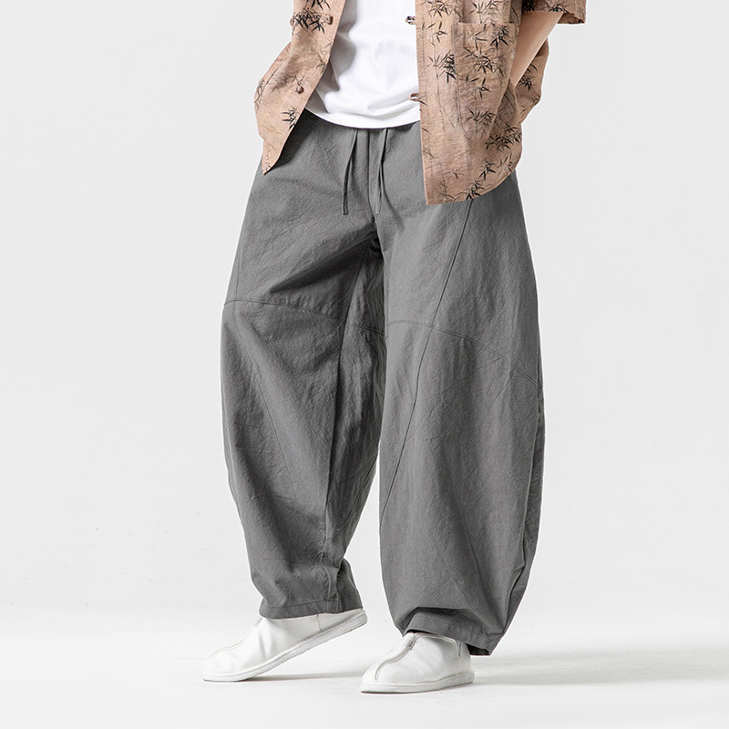 Men's Spring Loose Harem Pants - Ethnic Fashion Men 评论和价格