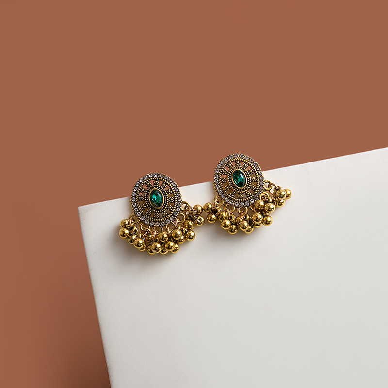Women's Vintage Ethnic Earring - Ethnic Fashion Girls 评论和价格