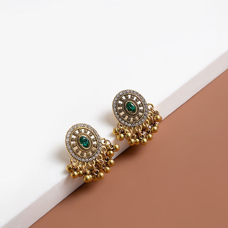 Women's Vintage Ethnic Earring - Ethnic Fashion Girls 评论和价格