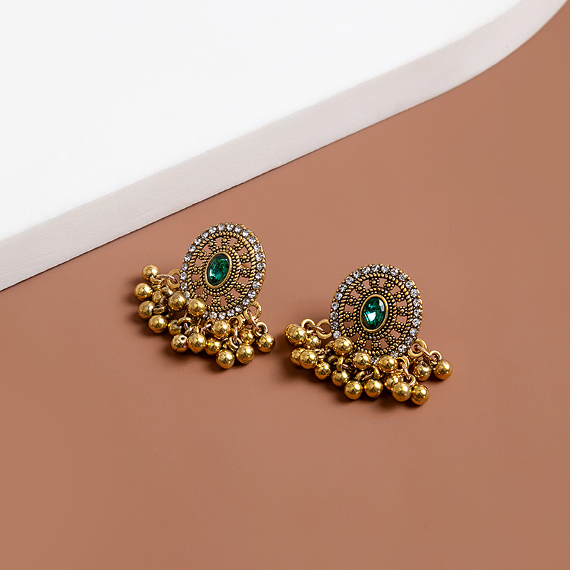 Women's Vintage Ethnic Earring - Ethnic Fashion Girls 评论和价格