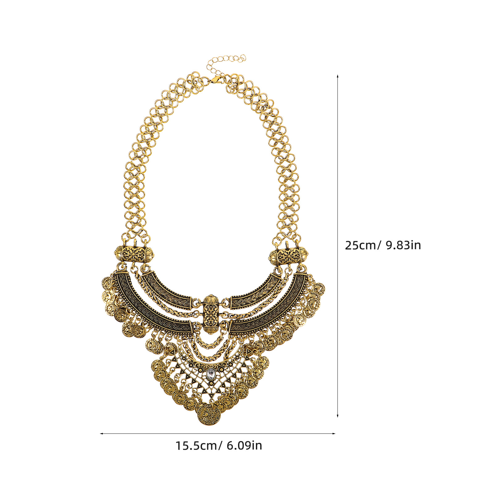 1Set Bohemian Punk Necklace Se - Urban Ethnic Fashion 评论和价格