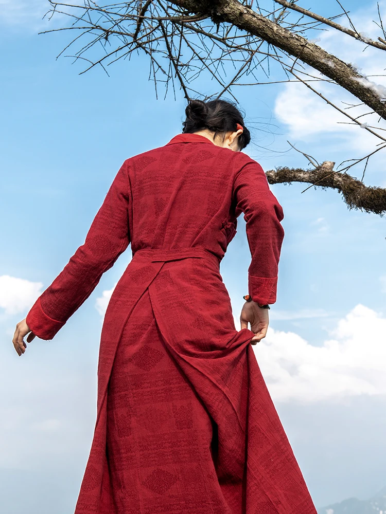 Tibetan Dress Daily Wear Dress - Ethnic Fashion Wear 评论和价格