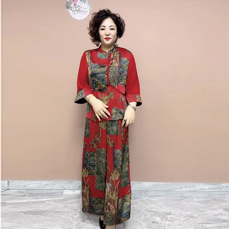 2025 New Wide Leg Trouser Set  - Ethnic Fashion Wear 评论和价格