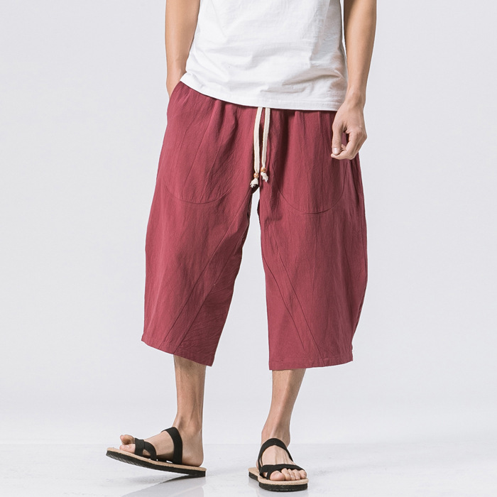 Men's Summer New Style Loose S - Ethnic Fashion Men 评论和价格