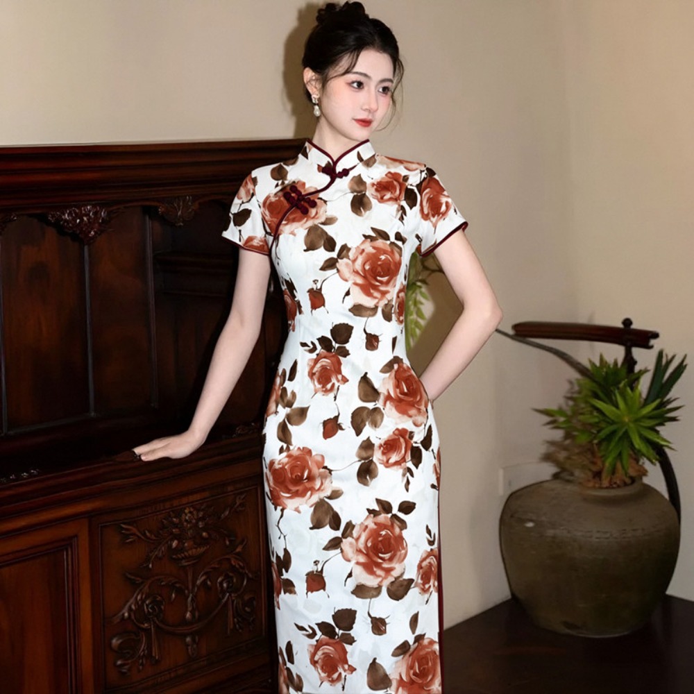 Qipao Dress for Women Clothing - Ethnic Fashion Wear 评论和价格