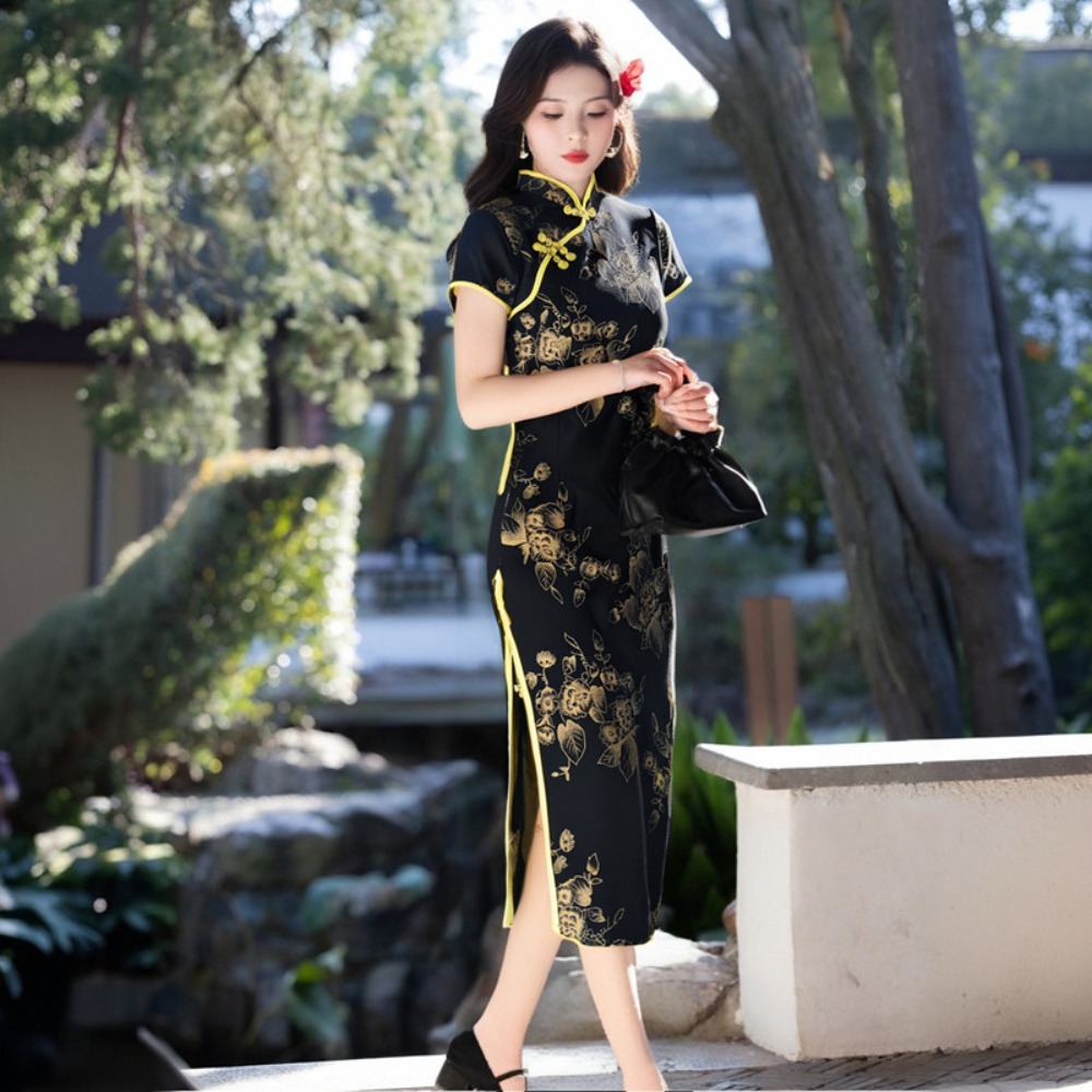Qipao Dress for Women Clothing - Ethnic Fashion Wear 评论和价格