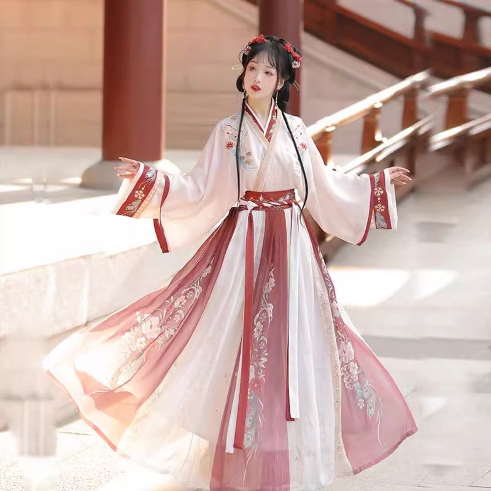 Hanfu Chinese Traditional Dres - Ethnic Fashion Wear 评论和价格