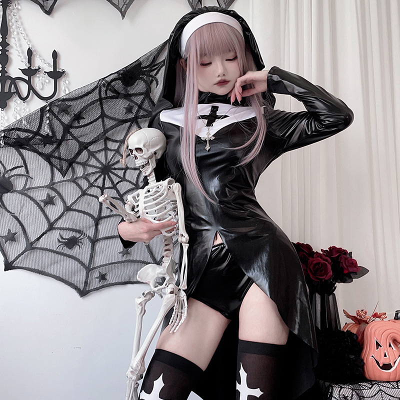 Dark Gothic  Nun Costume Large - Ethnic Clothing & Online Fashion Store Khaadi Pk 评论和价格
